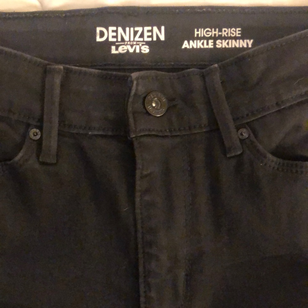 Denizen High-Rise Ankle Skinny Jeans 8Short